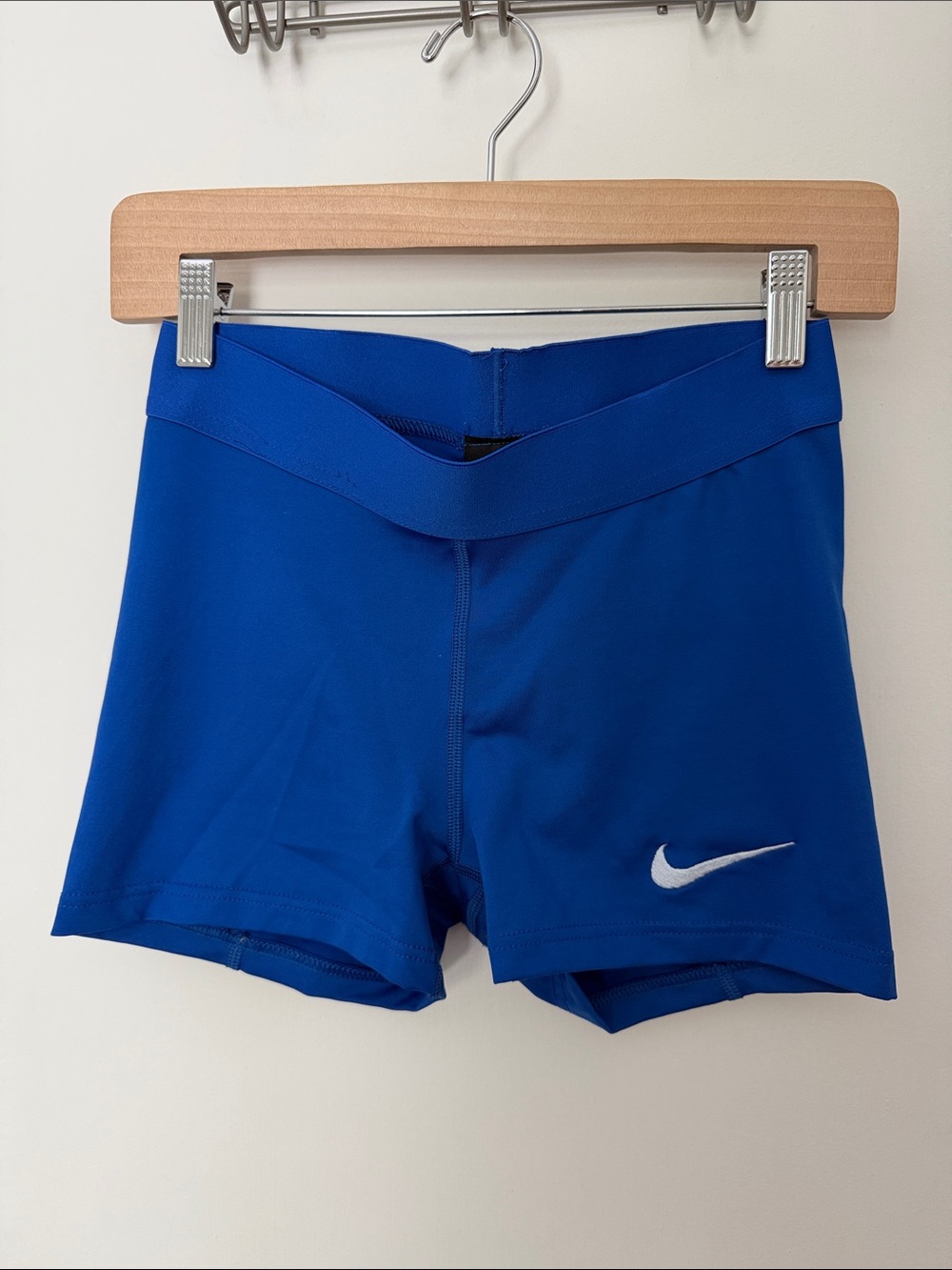 Nike Women's Royal Blue Spandex Shorts